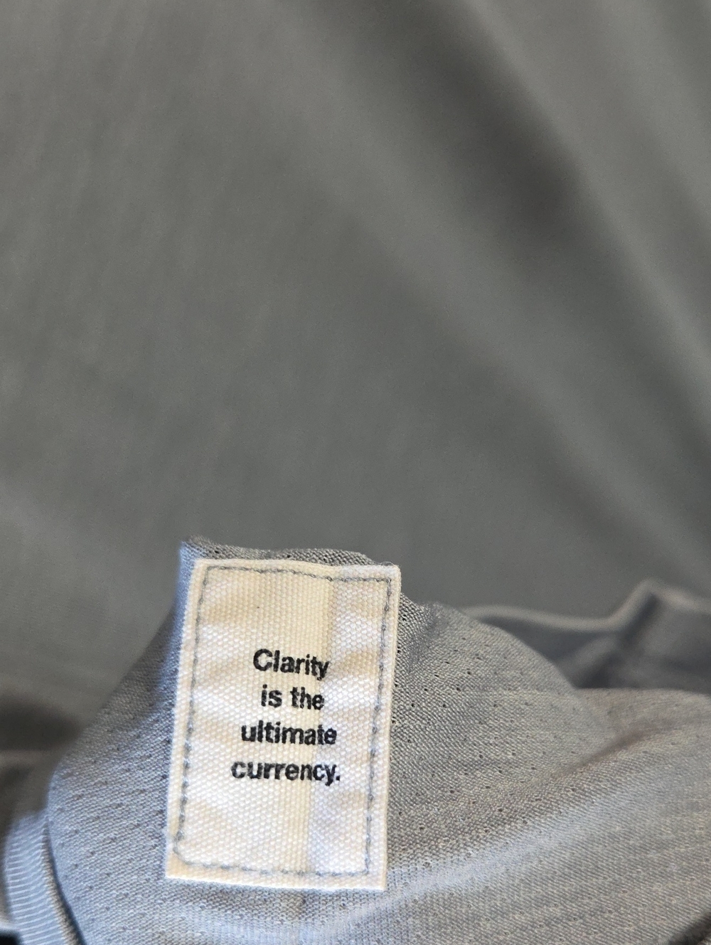 Vuori Zephyr Light Gray Short Sleeve Performance Crew V191 - Picture 12 of 15